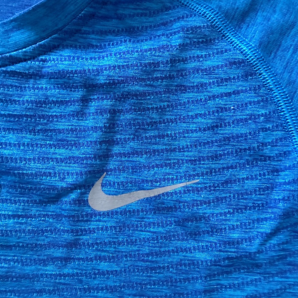 Nike Dri-FIT Blue Running Shirt